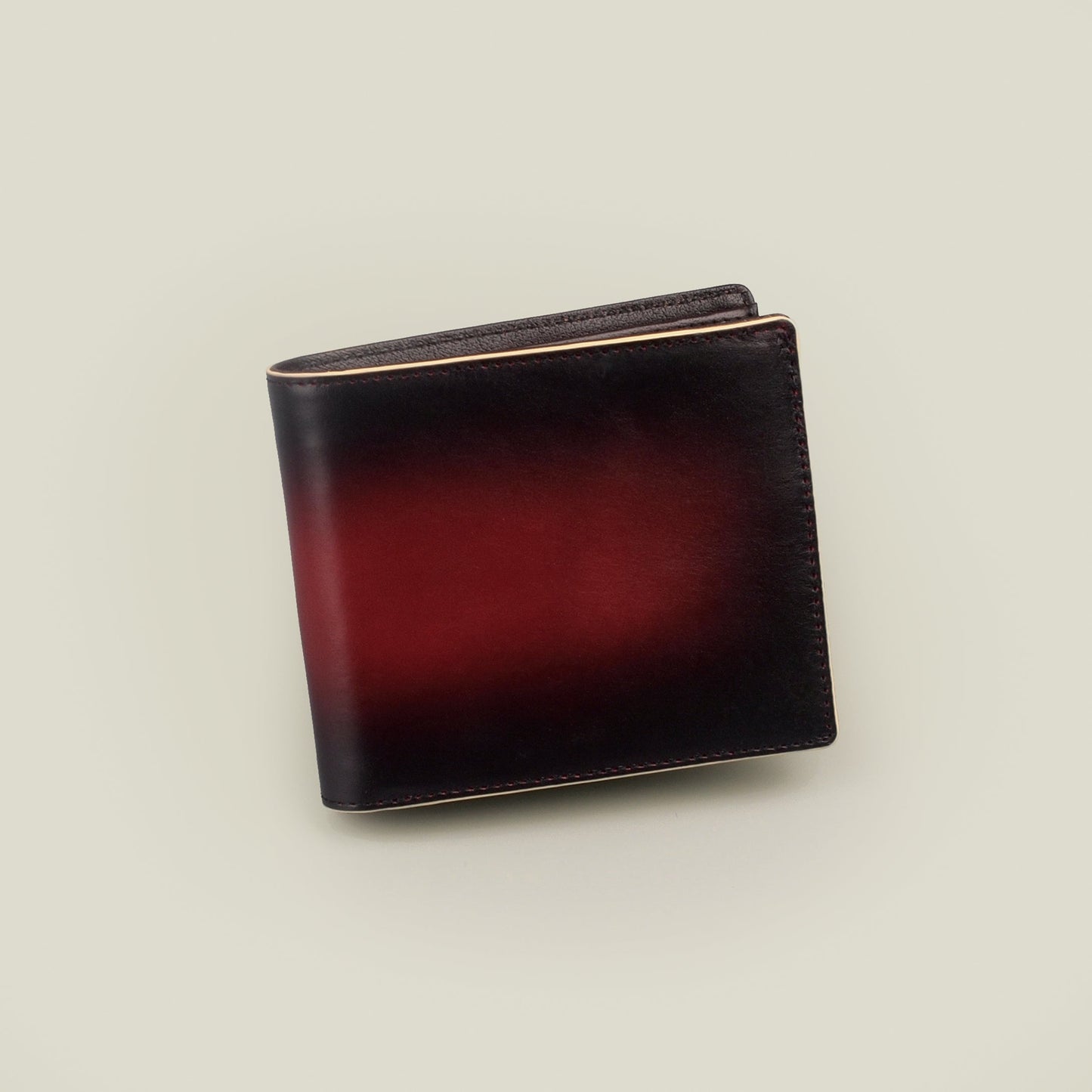海外製/牛革/レザー/二つ折り財布/コイン入付/BOXコイン/2024ラッキーカラー/全3色/154015/