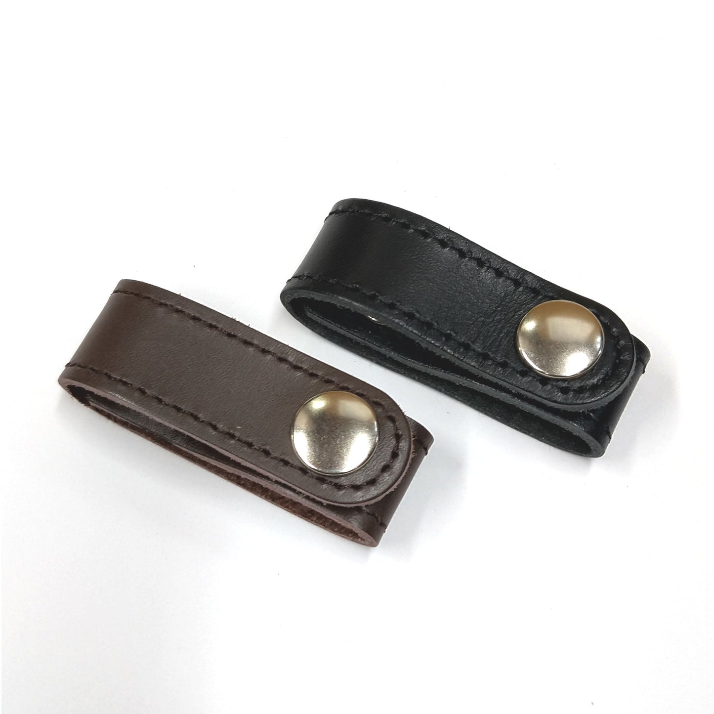豊岡製/日本製/国産/牛革製/革/レザー/便利グッズ/ハンドルストラップ/2本のハンドルをひとつに/束ねる/ブラック/ブラウン/303350/全2色