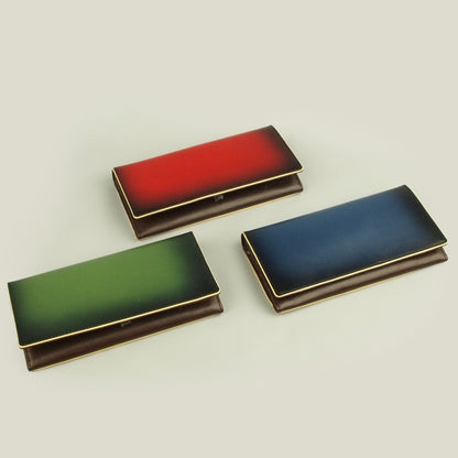 海外製／牛革／ロングウォレット／長財布／財布／／154004